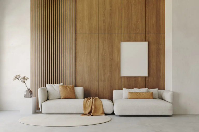 Light Colour Wall Panelling 768x512
